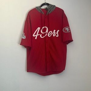 49ers Hooded Fleece Shirt